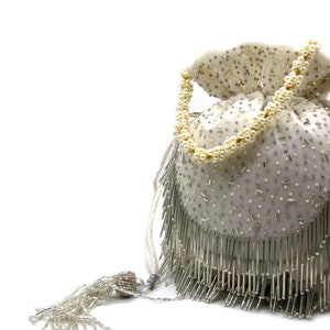 Handgefertigte Hochzeit Potli Tasche: Bestickte Samt Abend Handtasche