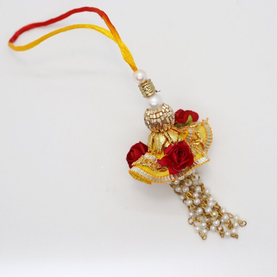 Shree Krishna And Peacock Design Rakhi For Brother | Buy Online Designer Rakhi
