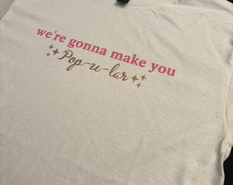 Wicked Movie “Popular” Inspired T-Shirt