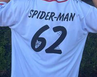 Spider-Man Peter Parker Inspired Baseball Jersey