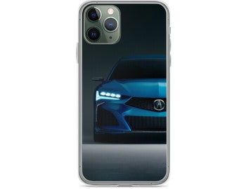 Creative Design Acura Car iPhone Case Cover for 6, 7, 8, Mini, X, Xs, XR, XS Max, 11, 12 Pro, 13 Pro Max from Clear Gel Soft TPU Shell