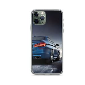 Creative Design BMW Car iPhone Case Cover for Mini, X,se, XR, XS, 11, 12 Pro, 13 Pro Max, 14, 15, 16 Plus from Clear Gel Soft tpu