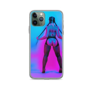 Creative Sexy Fitness Model Bikini Ass iPhone Case Cover for Mini, X,se, XR, XS, 11, 12 Pro, 13 Pro Max, 14, 15, 16 Plus from Clear Soft TPU