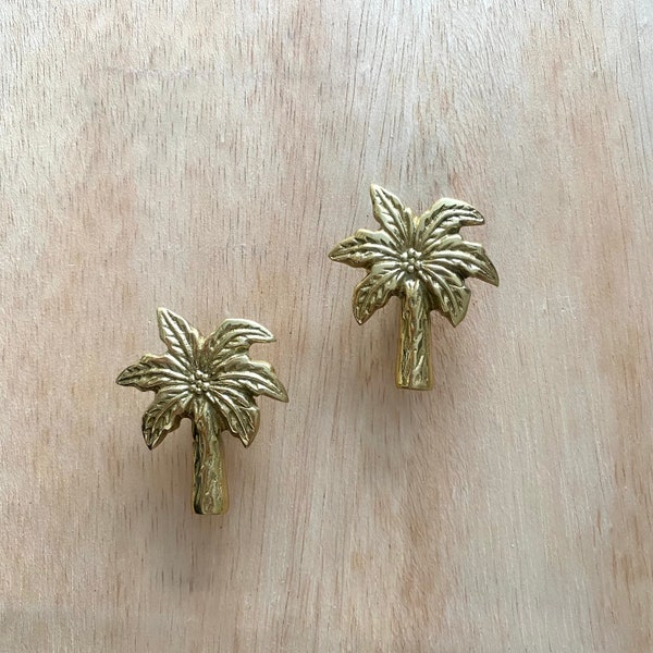 Palm Tree Drawer Knobs - Etsy