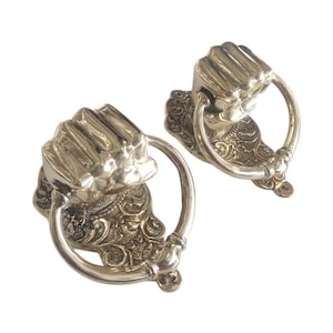 11.22” Brass Tentacles Door Handle - Squid Brass Door Handle - Squidy Handle - Squid Tentacle Door Handle