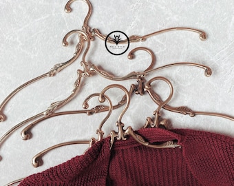 35cm of 4 pieces Vintage Clothing Hanger - brass vintage clothing hanger - retro clothing hanger