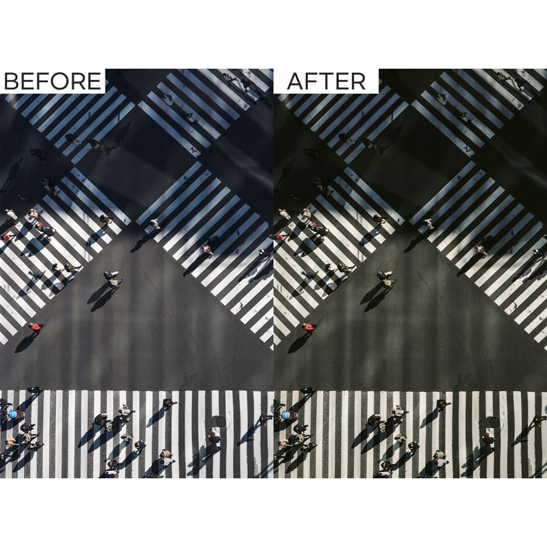 6 Film Lightroom presets Film Filter Analog Retro Filter Etsy