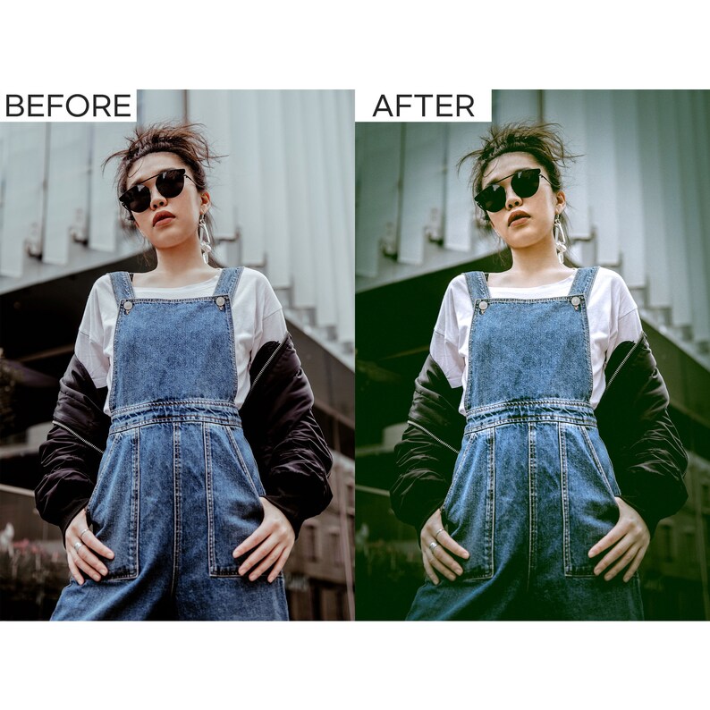 6 Retro Lightroom Presets Disposable Camera Filter Vintage Etsy