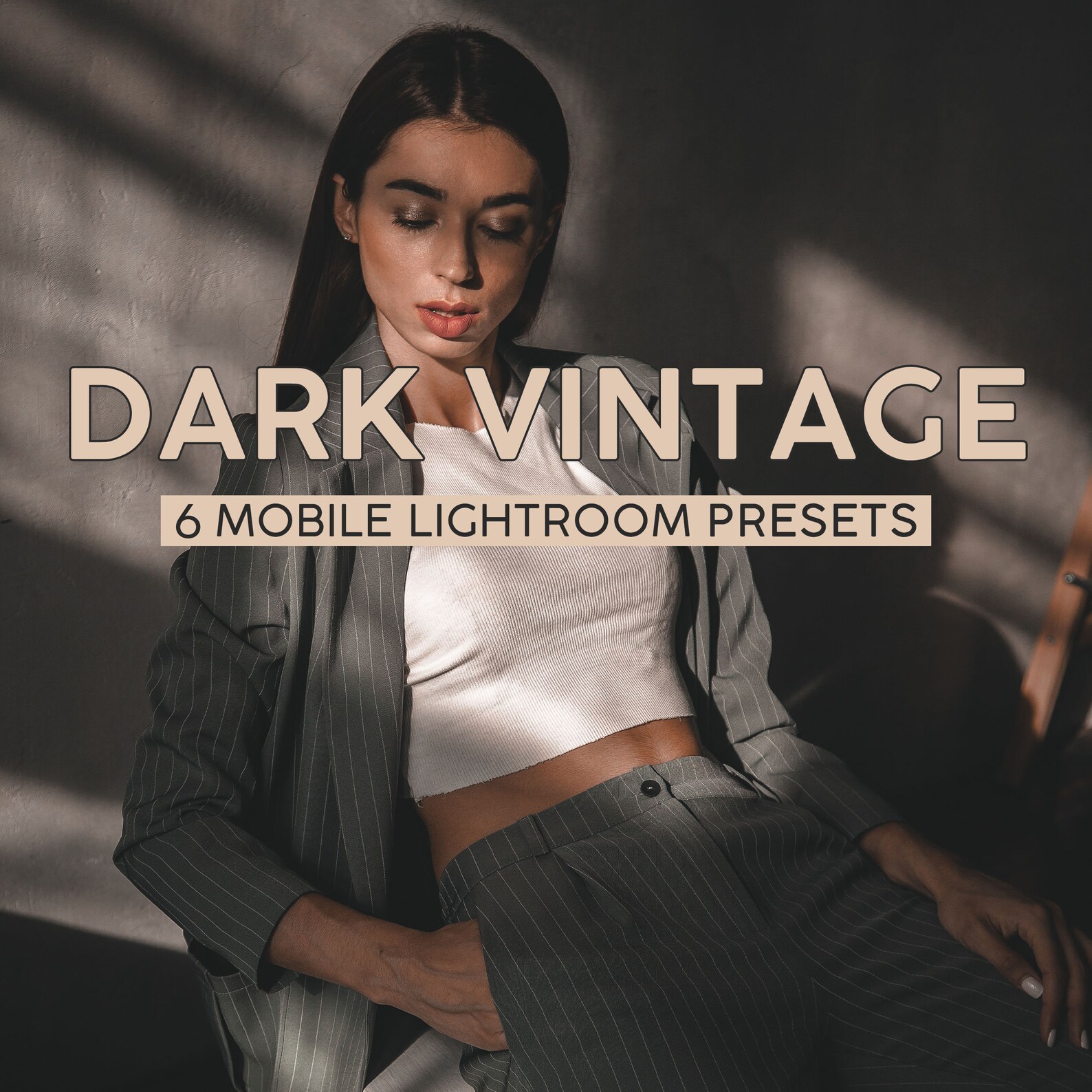 6 Dark Moody Lightroom Presets Dark Vintage Presets Etsy