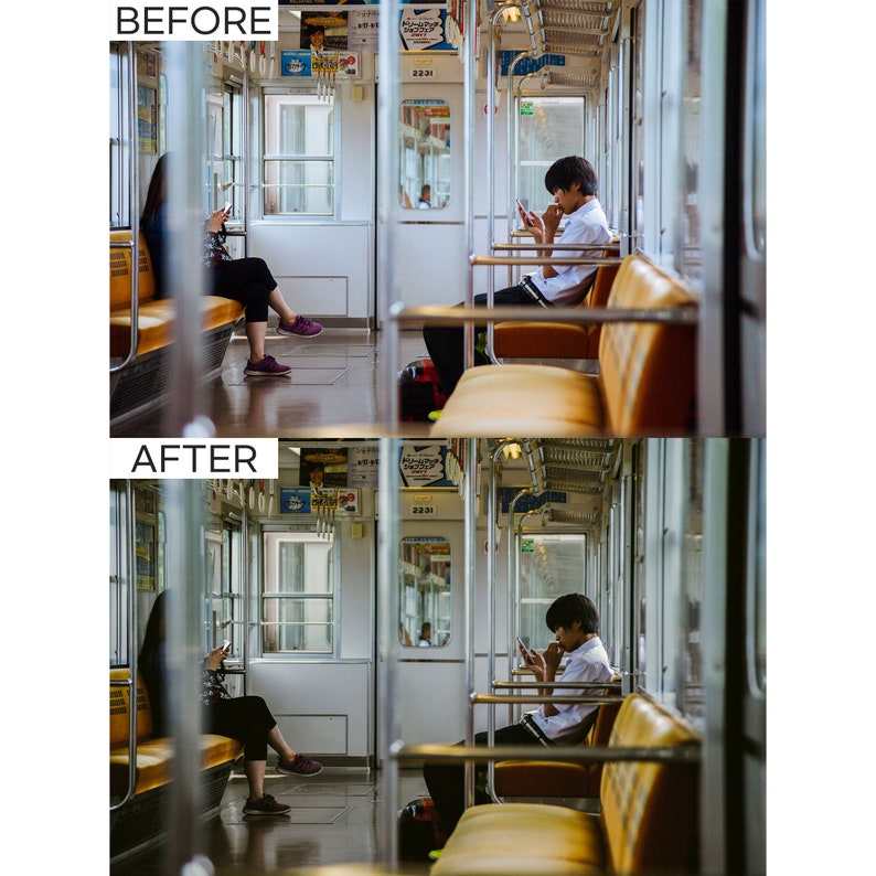 6 Film Lightroom Presets Film Filter Analog Retro Filter Etsy