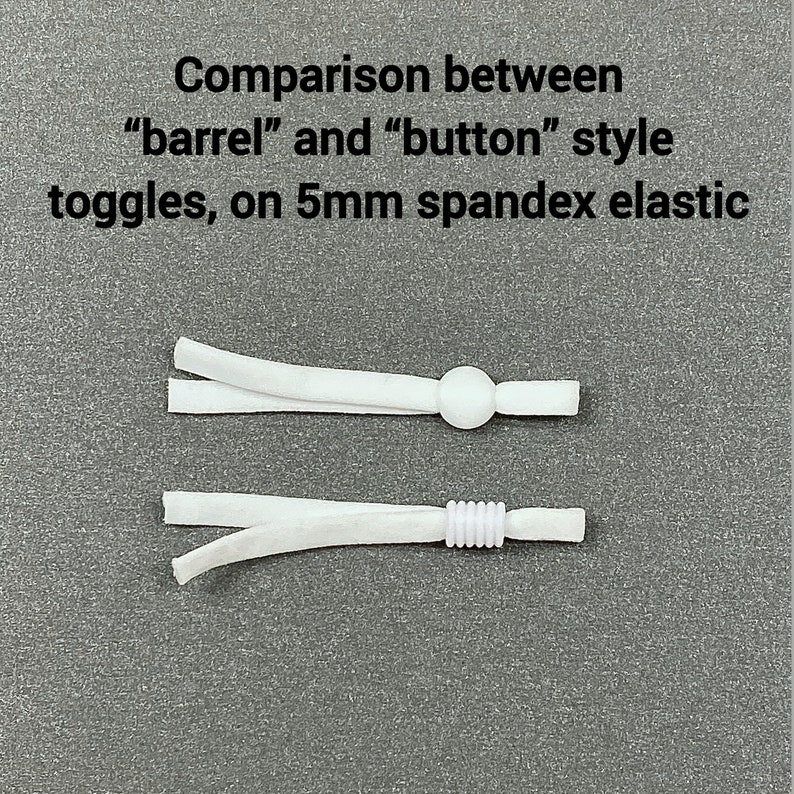 Cord Locks MASK ADJUSTERS Elastic Cord Stopper Silicone Etsy