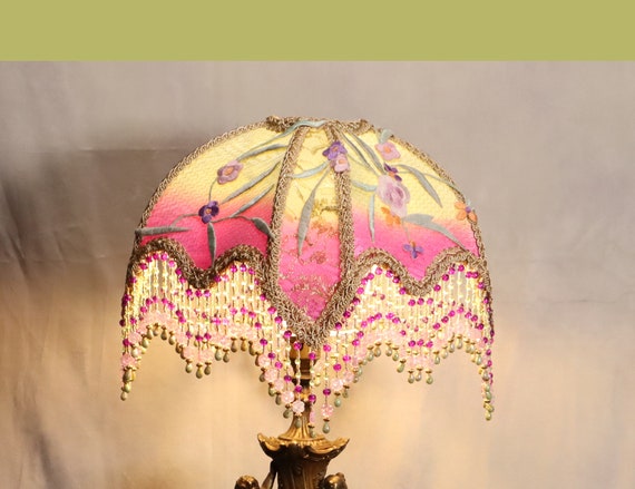 Etsy cheap vintage lampshades