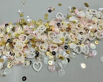 Vintage Lace sequins mix