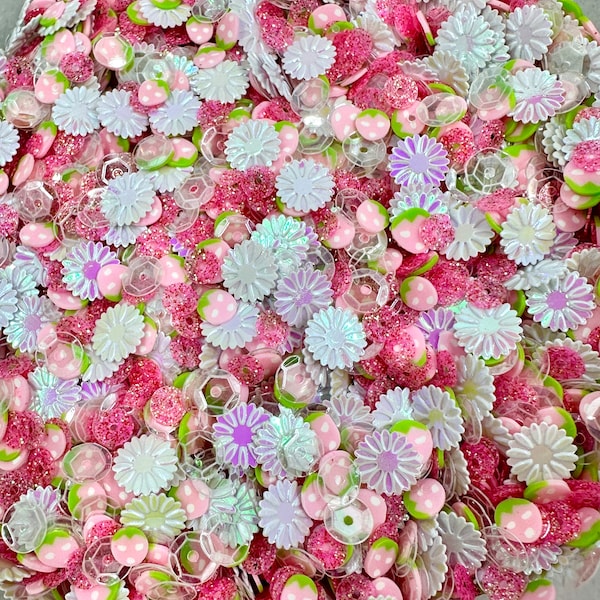 Strawberry Patch sequins mix