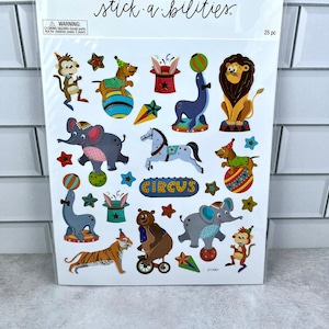 DESTASH**nieuwe circusstickers