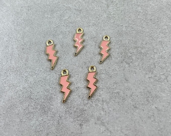 Lightening bolt charms