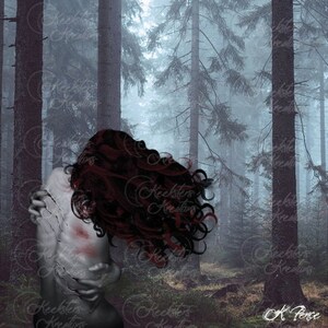 Death forest original artwork digital download.