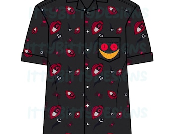 Alastor Button Up | Hazbin Hotel