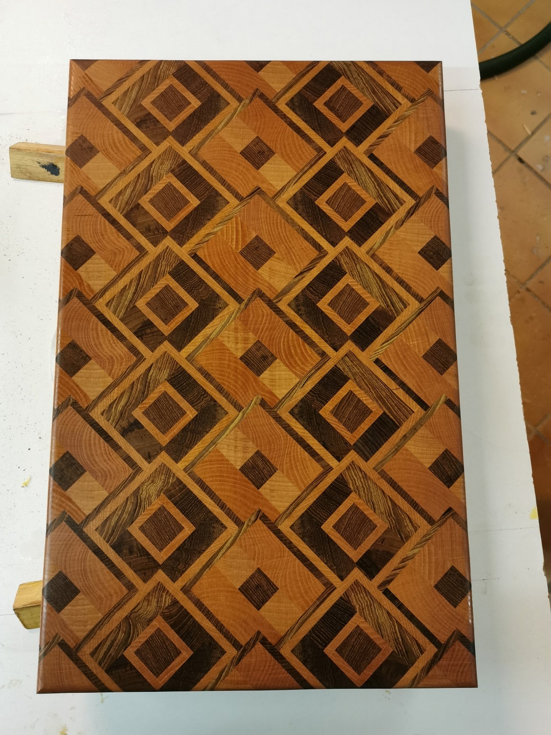 Diamond Cutting Board, Endgrain, Diy Plans,pdf Download, Printable