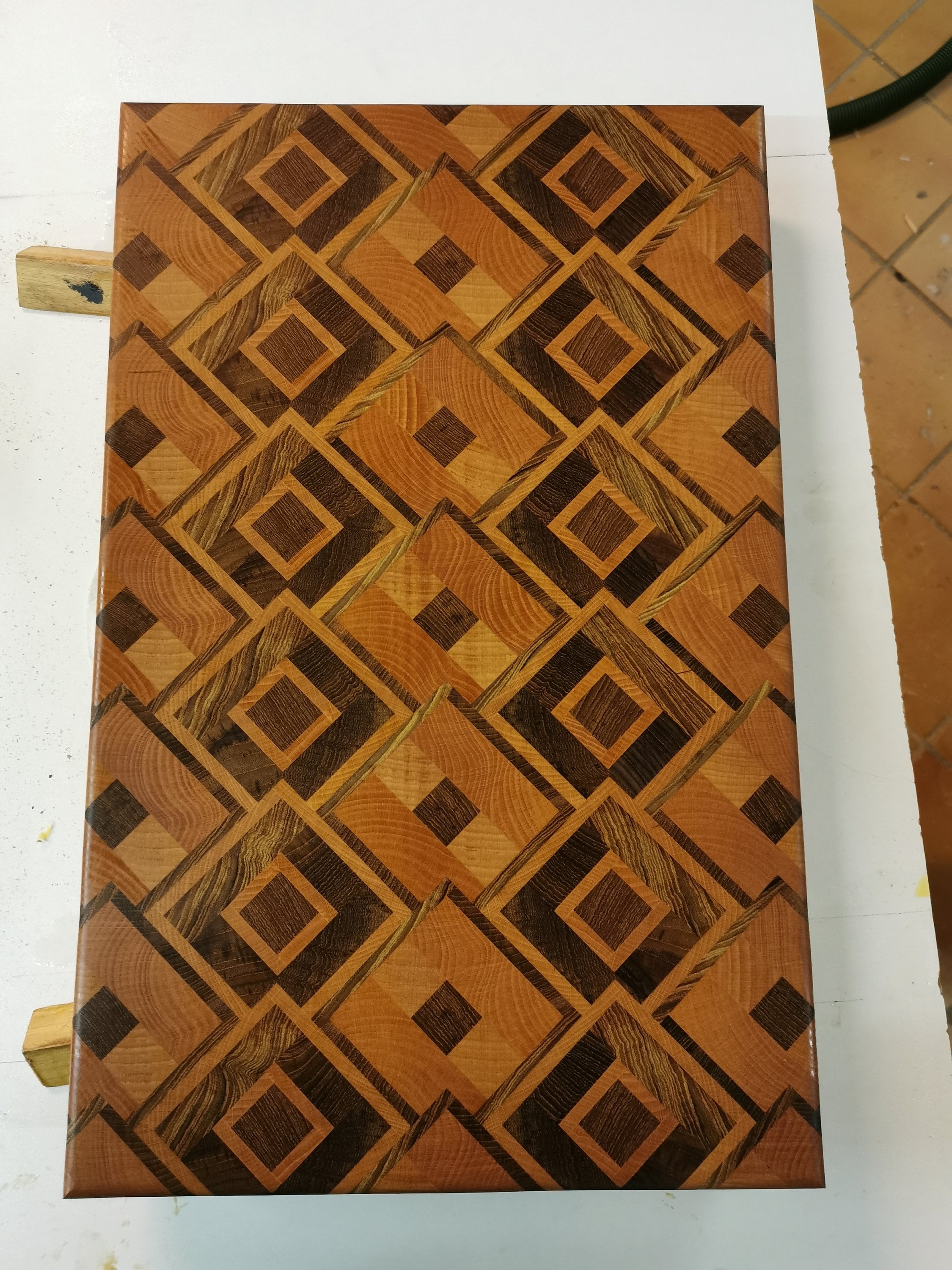 Diamond Cutting Board, endgrain, diy plans,PDF download, Printable Plans, Print Plans, Digital download, build plans, charcuterieboards