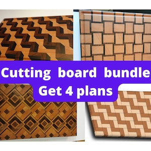 Planche à découper à grain de bois, modèles de planche à découper à grain de bois, plans de planche à découper 3D uniques, planches de charcuterie, plans de bricolage