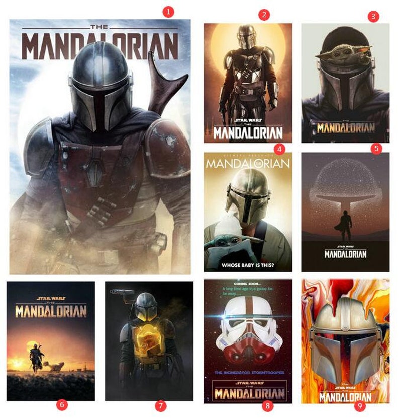 mandalorian diamond art