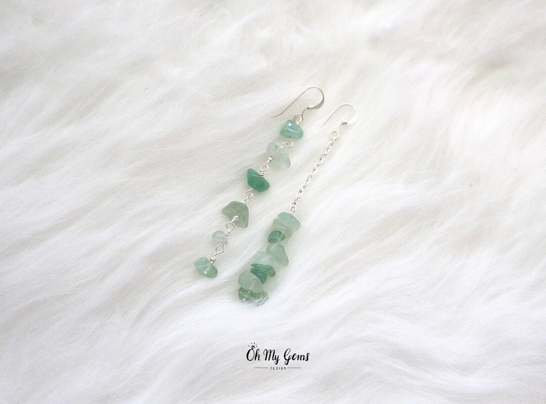 April Arsene Earrings Green