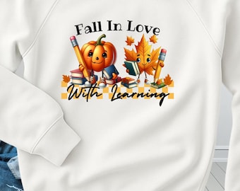 Fall Teacher Png, Pumpkin Autumn Design (Digital Download)