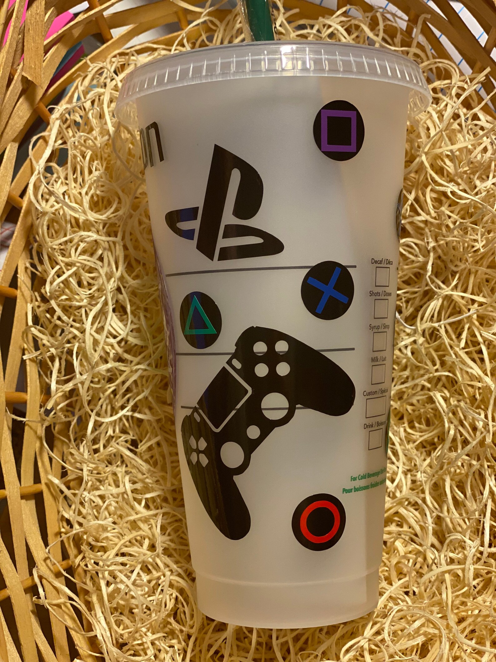 Gamer Starbucks PS5 Tumblr Etsy