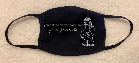 Taylor Swift Inspired Face Mask Washable Etsy