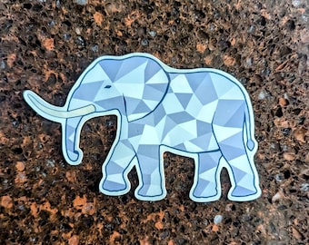 Elephant Magnet / Sticker -