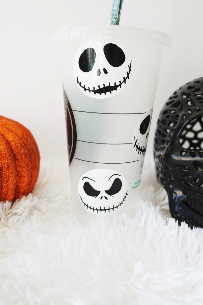Download Starbucks skellington/ Jack SVG/ Silhouette Cricut/ SVG ...