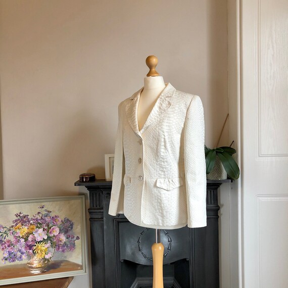 Armani Collezioni Vintage Silk Blazer