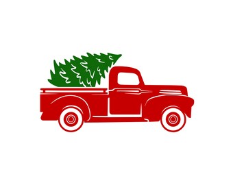 Free Free Red Truck Christmas Svg Free 77 SVG PNG EPS DXF File