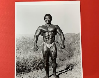 Original photo of bodybuilder Beefcake from the 1970s