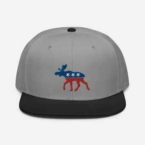 Bull Moose Snapback Hat