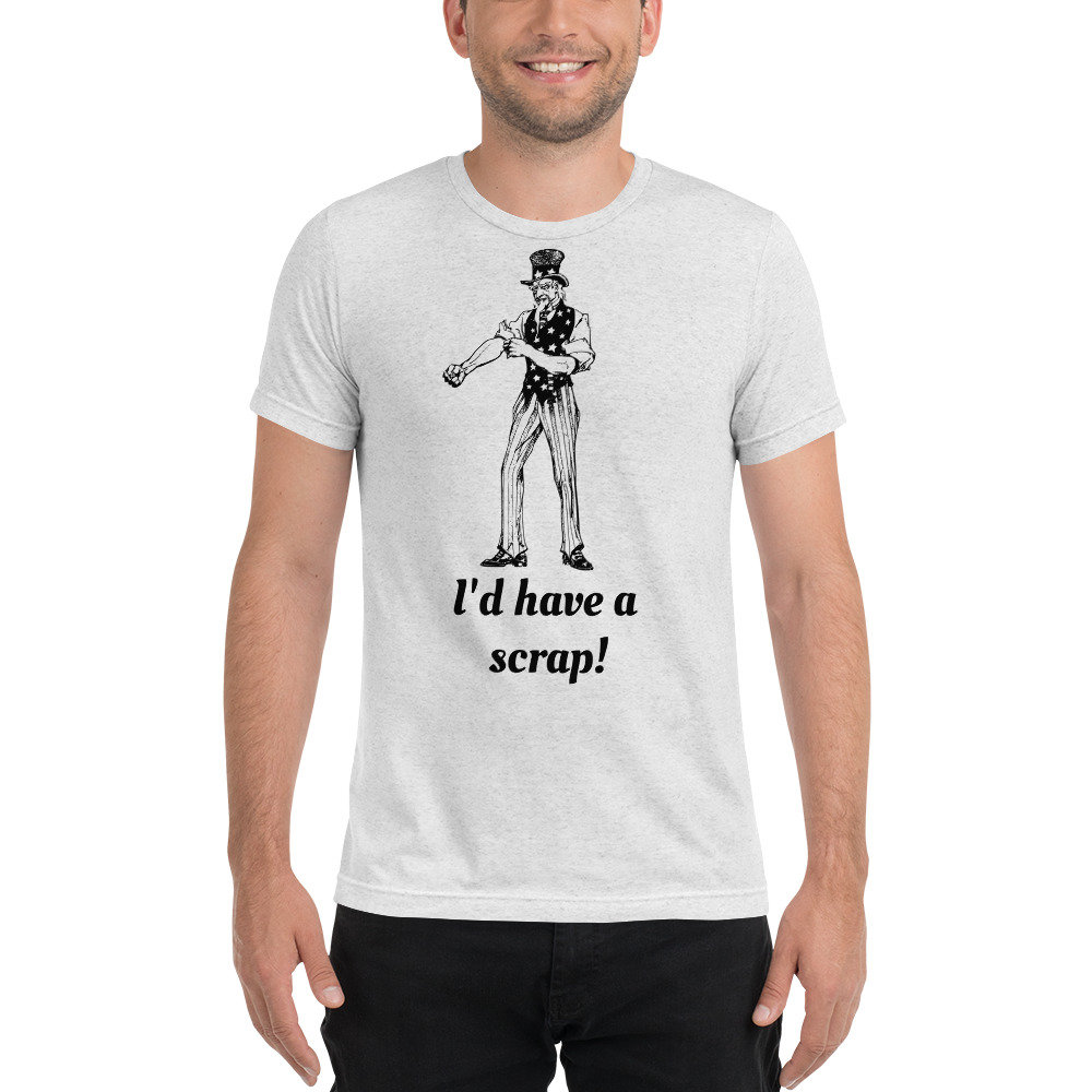 Scrappin' Uncle Sam Organic Short sleeve t-shirt