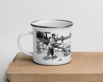 Upland Bird Hunting with Dogs Camp Mug