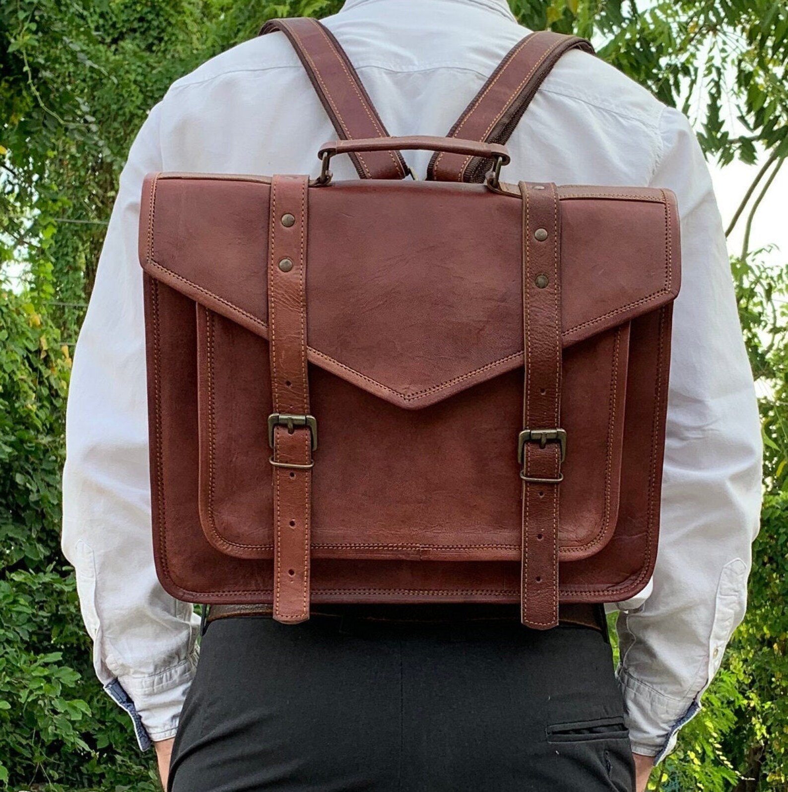 Laptop Messenger Bag for Men Bag for Women Brown Bag - Etsy