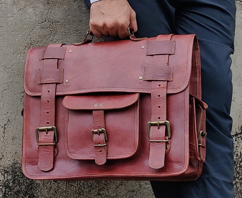 Convertible Backpack Men's Messenger Bag 16 Inch Etsy