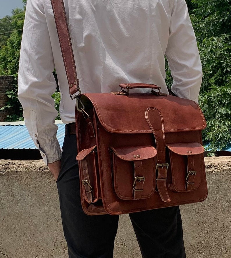 Personalized Laptop Messenger Bag for Men and Women Briefcase Laptop Bag Cross Body Shoulder Bag Backpack Bag Laptop Portfolio Messenger Bag