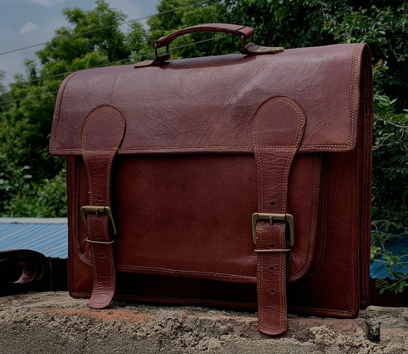 Convertible Backpack Men's Messenger Bag 16 Inch Etsy