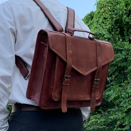 Laptop Messenger Bag for Men Bag for Women Brown Bag - Etsy
