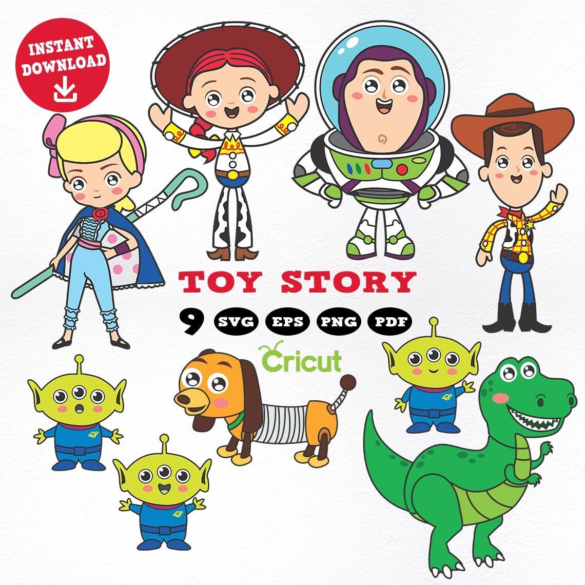 Toy Story SVG Toy Story 4 Cutfiles for Cricut Toy Story Etsy Australia