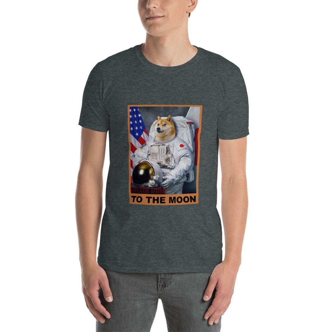 Dogecoin Astronaut Cryptocurrency T-Shirt Unisex Doge Coin ...