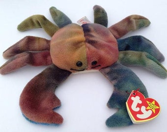 1993 claude the crab beanie baby value