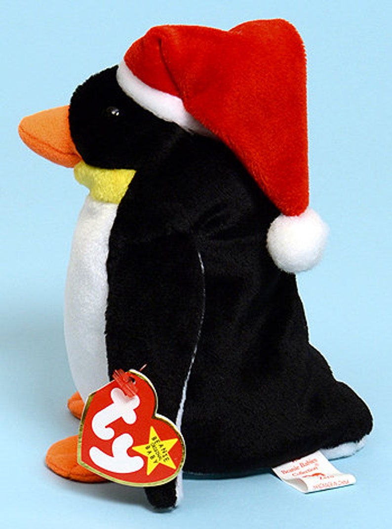 Ty Zero the Penguin Beanie Babies Etsy