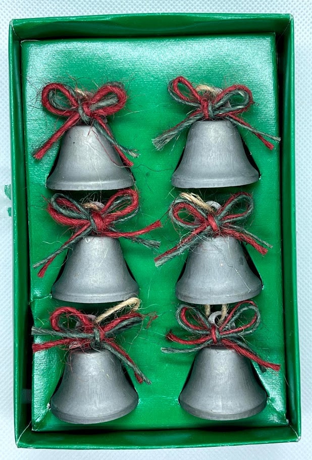 Silver Shiny Jingle Bells Large 2 IN (5 cm) 1 Piece Christmas Arts & Crafts