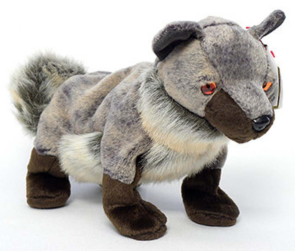 Beanie Howl Wolf Ty Howl il lupo Beanie Babies Collectible Etsy