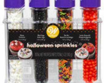 Halloween Sprinkles Test tube Set of 4